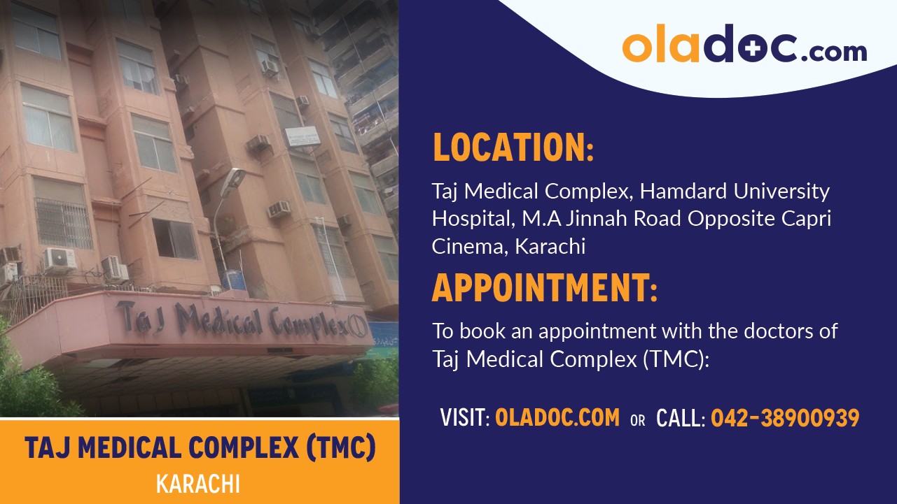 Location Of Taj Medical Complex Karachi